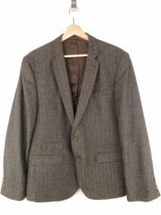 *ASOS BLAZER JACKET SLIM FIT BROWN ORIGINAL PREMIUM size 46