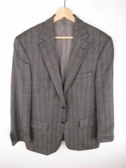 *BARUTTI BLAZER WOOL-CASHMERE JACKET ORIGINAL PREMIUM GREY size 40R