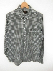 *BEN SHERMAN SHIRT TOP ORIGINAL PREMIUM VINTAGE FADED CHECKED size M