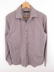 *REISS SHIRT TOP ORIGINAL PREMIUM VINTAGE FADED STRETCHED STRIPED size S