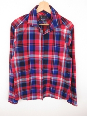 *RILEY SHIRT TOP ORIGINAL PREMIUM CHECKED SLIM FIT size M