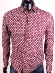 Zara Man Mens Shirt Tailored Retro Pattern Vintage r S