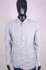 Ted Baker Mens Shirt Regular Fit Polka Dot size 40