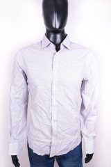 Gant Mens Shirt Tailored Cotton Checks Grey size 40