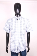 Gant Mens Shirt Short Sleeve Checks Regular Fit size 40