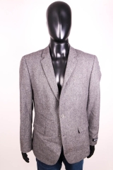 DKNY Mens Blazer Wool Jacket Slim Fit Grey size 42