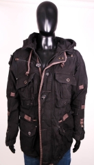 G-Star Raw Mens Jacket Vintage Parka Black size L