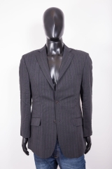 *Ted Baker Mens Blazer Wool Stripes Grey size 38