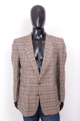 *Brook Taverner Mens Blazer Wool Checks size 44