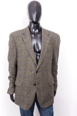 *Harris Tweed Mens Blazer Wool Checks size 46R
