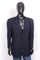 *Marks Spencer Mens Blazer Wool Jacket Black 50