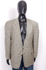 *Hugo Boss Mens Blazer Wool Vintage Checks 54