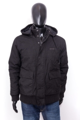 *Carhartt Mens Jacket Warmed Hood Black size M
