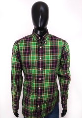 Gant Mens Shirt Tailored Vintage Checks Timber 40