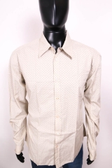 Ted Baker Mens Shirt Tailored Retro Polka Dot size 42