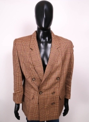 Marks Spencer Mens Blazer Double Breasted Checks 44