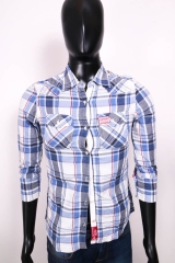 Superdry Mens Shirt Tailored Checks Vintage size 38