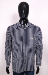 Camel Shop Mens Shirt Vintage Regular Stripes size 38