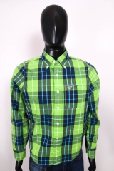 Hollister Mens Shirt Tailored Checks Timber size 36