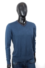 *Ben Sherman Mens Shirt V-Neck Vintage size M