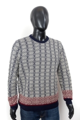 *Tango Mens Sweater Vintage Wool Pattern size S