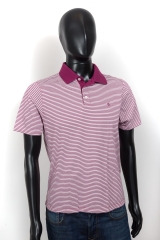 *Jaeger Mens Polo Shirt Vintage Stripes size M