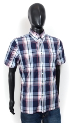 *Ben SHerman Mens Shirt Short Sleeve Checks 40