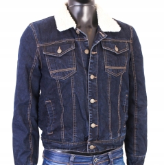 W BURTON MENSWEAR MENS JEAN JACKET INT S