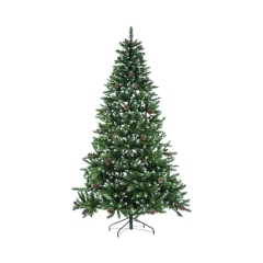 Choinka sztuczna OSLO 240 cm zielona z szyszkami