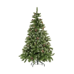 Choinka sztuczna OSLO 180 cm zielona z szyszkami