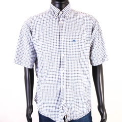 *T Timberland Mens Shirt Short Sleeve Checks size M