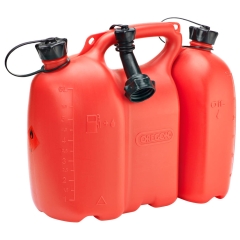 KANISTER KOMBI NA BENZYNĘ OLEJ 5+2 l Z LEJKIEM