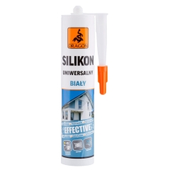 Silikon uniwersalny biały 300ml kuchni łazienki