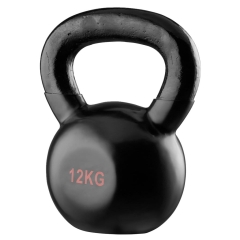 Hantla Odważnik Kettlebell 12 kg Ogumowany Korpus
