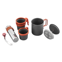 Zestaw kawowy na kemping 5 elementów