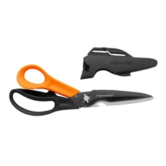 Nożyczki Cuts Fiskars Tytanowe ostrze ostrzałka