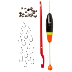 Zestaw wędkarski do połowu okonia szczypce spławik