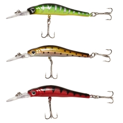 Zestaw woblerów 3 szt 9cm 6g na ryby słodkowodne