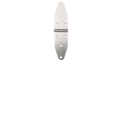 Zawias Nierdzewny dł:175xszer:41 mm 4 Otwory