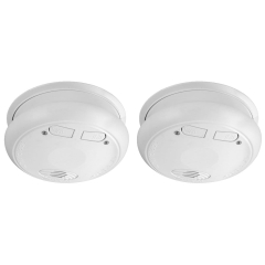 Bezprzewodowe czujniki dymu 2 szt. detektory