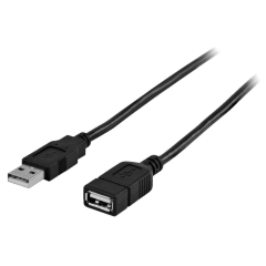 Przewód USB 2.0 Przedłużacz UAB A UAB A żeńskie
