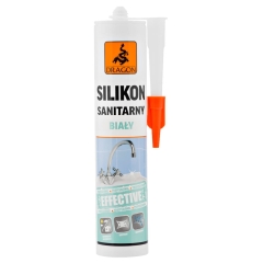 Silikon sanitarny biały 300ml do kuchni łazienki