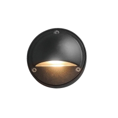 Lampa punktowa s[pt LED 2 szt. 10cm czarna kinkiet
