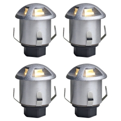Lampa punktowa wpuszczana LED 4 szt. 3,5cm zewnętrzna