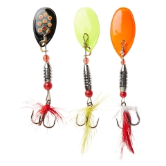 Zestaw Błystek Obrotowych 3 Częśc 7cm 10g