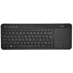 Klawiatura bezprzewodowa z touchpadem 2w1 do TV