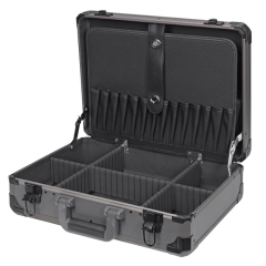 Walizka aluminiowa zabezpieczająca organizer