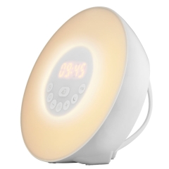 Radiobudzik Wake up light bezprzewodowy przenośny