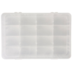 Pudełko na przynęty wędkarskie haczyki spławiki błystki