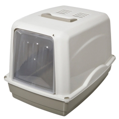 Kocia Toaleta Kuweta Domek z Uchwytem